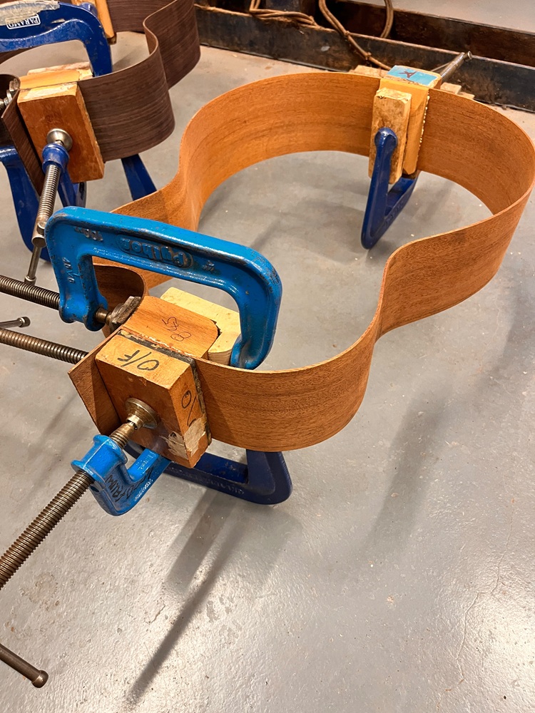 Mahogany Rim Gets Neck and Tail Block