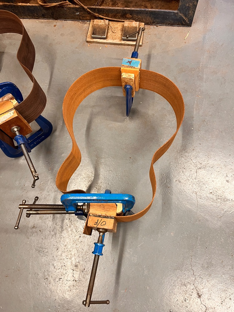 Mahogany Rim Gets Neck and Tail Block