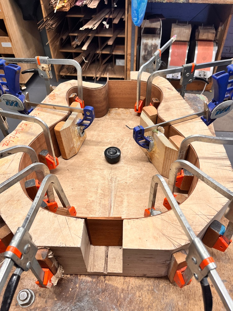 Mahogany Sides in the Mold