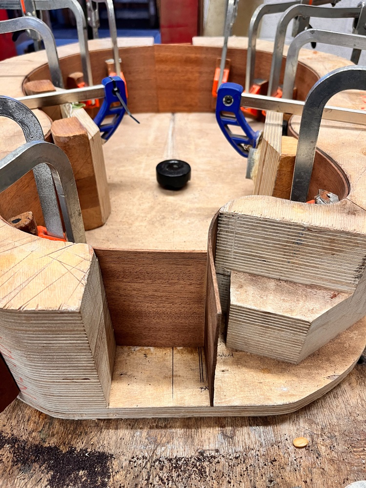 Mahogany Sides in the Mold