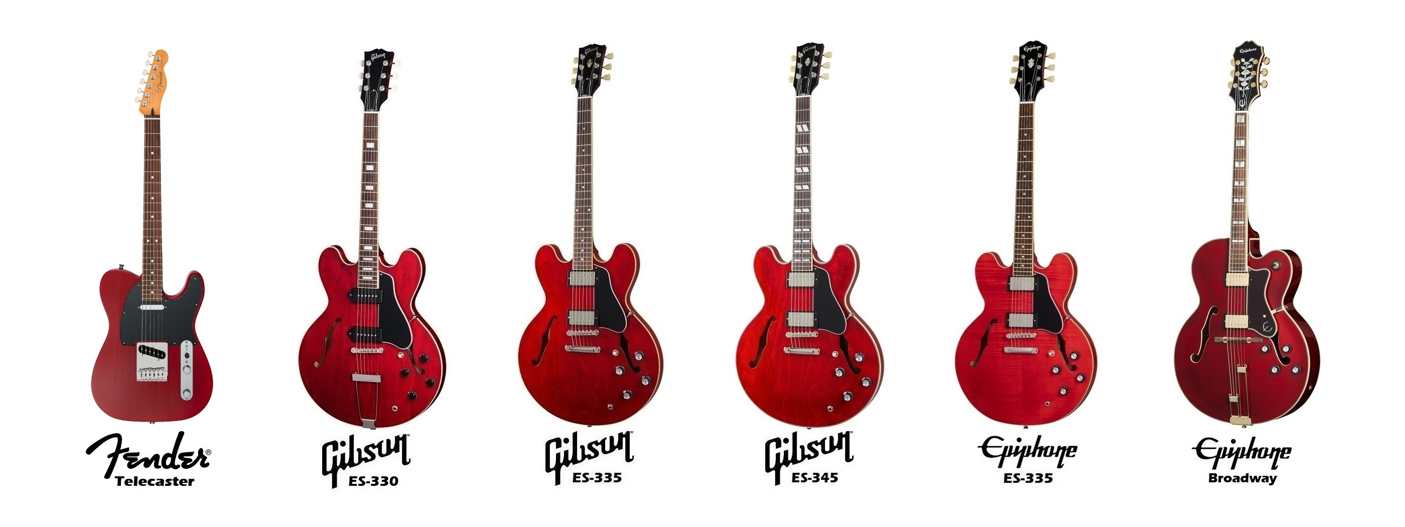 Jim's Red Guitars